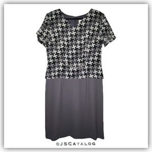 Studio I Short Sleeves Career Day Dress - EUC - Size 10